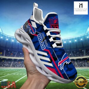 Custom Name NFL Buffalo Bills Clunky Max Soul Shoes