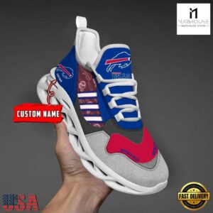 Custom Name NFL Buffalo Bills Clunky Sport Max Soul Shoes