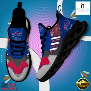 Custom Name NFL Buffalo Bills Clunky Sport Max Soul Shoes