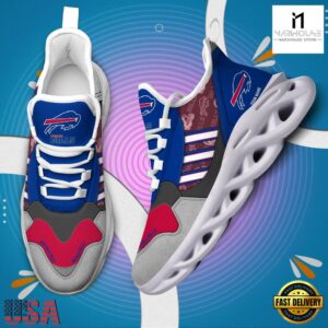 Custom Name NFL Buffalo Bills Clunky Sport Max Soul Shoes