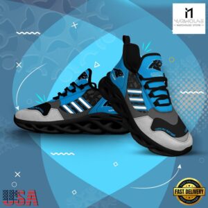 Custom Name NFL Carolina Panthers Clunky Sport Max Soul Shoes