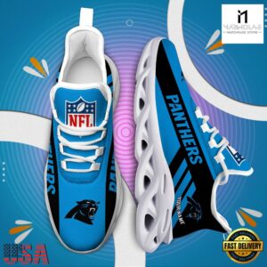 Custom Name NFL Carolina Panthers Max Soul Shoes Gift For Fans