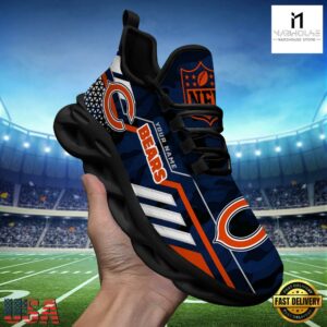 Custom Name NFL Chicago Bears Clunky Max Soul Shoes