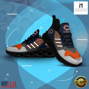 Custom Name NFL Chicago Bears Clunky Sport Max Soul Shoes