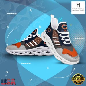 Custom Name NFL Chicago Bears Clunky Sport Max Soul Shoes