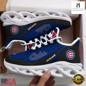 Custom Name NFL Chicago Cubs MLB Max Soul Shoes For Men And Women
