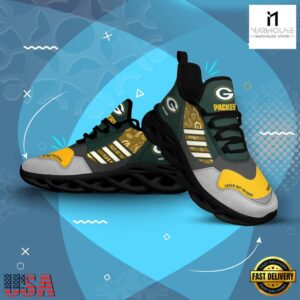 Custom Name NFL Green Bay Packers Clunky Sport Max Soul Shoes