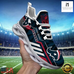 Custom Name NFL Houston Texans Clunky Max Soul Shoes