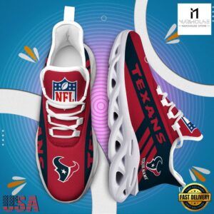 Custom Name NFL Houston Texans Max Soul Shoes Gift For Fans