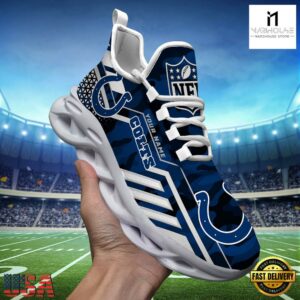 Custom Name NFL Indianapolis Colts Clunky Max Soul Shoes