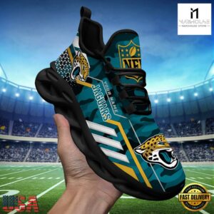 Custom Name NFL Jacksonville Jaguars Clunky Max Soul Shoes
