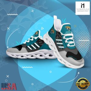 Custom Name NFL Jacksonville Jaguars Clunky Sport Max Soul Shoes