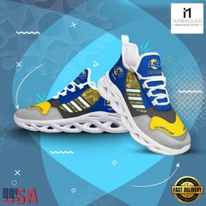 Custom Name NFL Los Angeles Rams Clunky Sport Max Soul Shoes