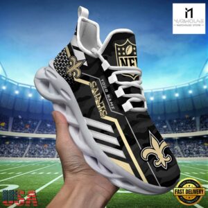 Custom Name NFL New Orleans Saints Clunky Max Soul Shoes