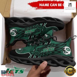 Custom Name NFL New York Jets Max Soul Shoes For Men And Women
