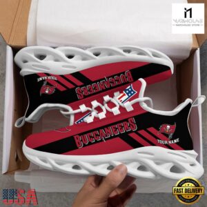 Custom Name NFL Tampa Bay Buccaneers Max Soul Shoes Gift For Fans