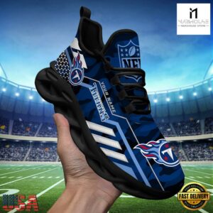 Custom Name NFL Tennessee Titans Clunky Max Soul Shoes