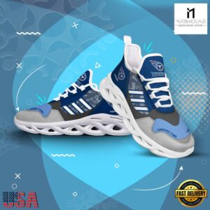 Custom Name NFL Tennessee Titans Clunky Sport Max Soul Shoes