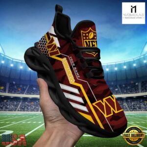 Custom Name Washington Commanders NFL Sport Team Clunky Max Soul Shoes
