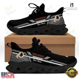 Custom Name Washington Redskins NFL Sport Max Soul Shoes