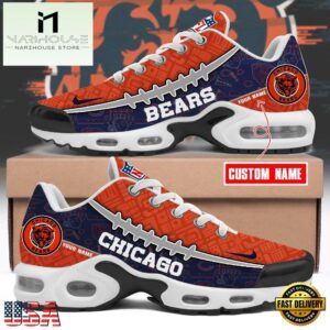 Custom NFL Chicago Bears Limited Design Air Max Plus Shoes