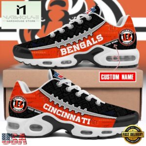 Custom NFL Cincinnati Bengals Limited Design Air Max Plus Shoes