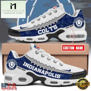 Custom NFL Indianapolis Colts Limited Design Air Max Plus Shoes