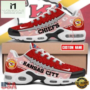 Custom NFL Kansas City Chiefs Limited Design Air Max Plus Shoes