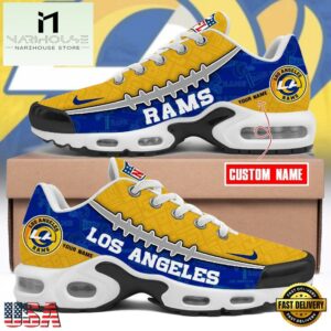 Custom NFL Los Angeles Rams Limited Design Air Max Plus Shoes