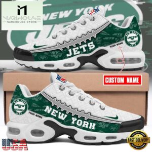 Custom NFL New York Jets Limited Design Air Max Plus Shoes