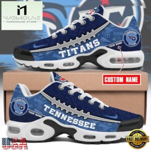 Custom NFL Tennessee Titans Limited Design Air Max Plus Shoes