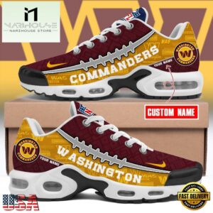 Custom NFL Washington Commanders Limited Design Air Max Plus Shoes