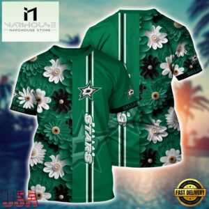 Dallas Stars NHL Green 3D Unisex T Shirt