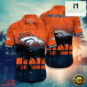 Denver Broncos NFL Team Hawaiian Shirt