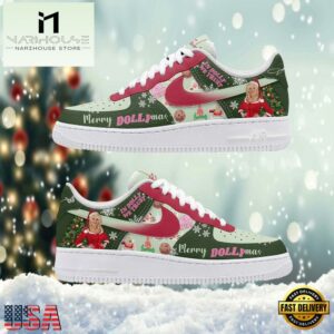 Dolly Parton Merry Dollymas Air Force 1 Shoes