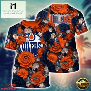 Edmonton Oilers NHL 3D Unisex T Shirt