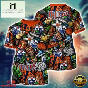 Edmonton Oilers NHL 3D Unisex T Shirts