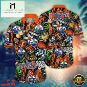Edmonton Oilers NHL Hawaiian Shirts