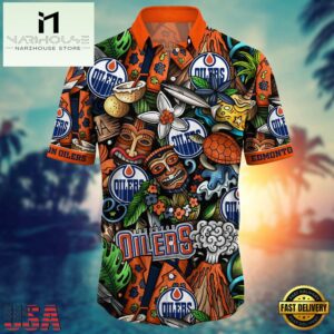 Edmonton Oilers NHL Hawaiian Shirts