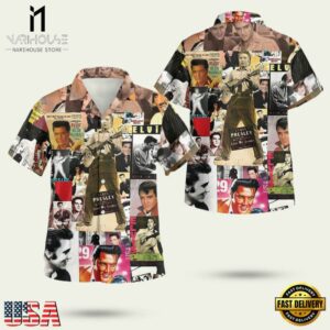 Elvis Presley Album Cover Unisex Hawaiian Shirt