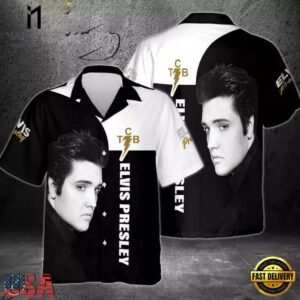 Elvis Presley Taking Care of Business Unisex Hawaiian Shirt