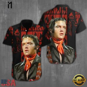 Elvis Presley TCB Singer Unisex Hawaiian Shirt