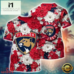 Florida Panthers Red NHL 3D Unisex T Shirt