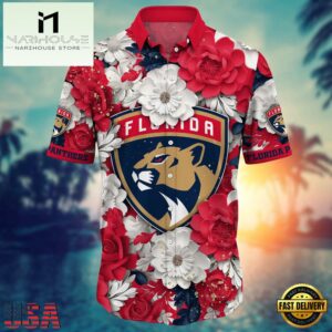 Florida Panthers Red NHL Hawaiian Shirt