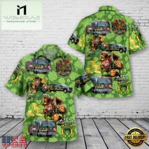 Good Will Fire Company St Patrick's Day Hawaiian Shirt