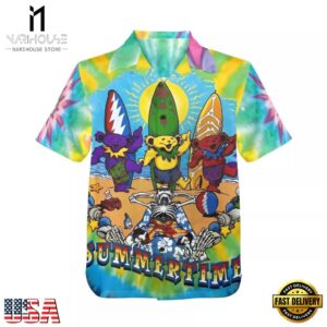 Grateful Dead 70's Music Summertime Unisex Hawaiian Shirt