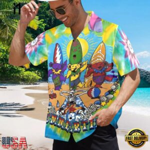 Grateful Dead 70's Music Summertime Unisex Hawaiian Shirt