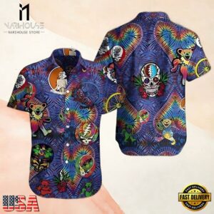 Grateful Dead Band Fan Gift Unisex Hawaiian Shirt