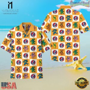 Grateful Dead Candy Bear Jamboree Unisex Hawaiian Shirt