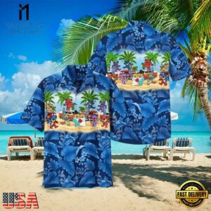 Grateful Dead Dancing Bears Unisex Hawaiian Shirt